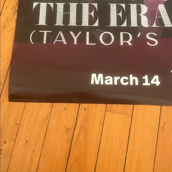 Taylor Swift 27x40 Disney Original Movie Poster ‘The Eras Tour’ Double Side Rare - Picture 8 of 11